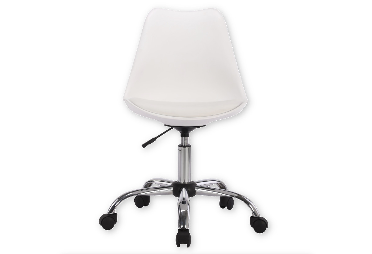 Στην εικόνα απεικονίζεται η καρέκλα γραφείου σε λευκό φόντο.